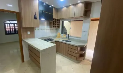 Casa semi mobiliada com planejados à venda, beira rio ii, guaratinguetá, sp