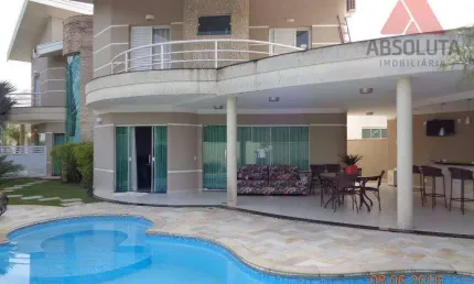Casa com 4 dormitórios para alugar, 380 m² por R$ 12.000/mês - Condomínio Terras do Imperador - Americana/SP