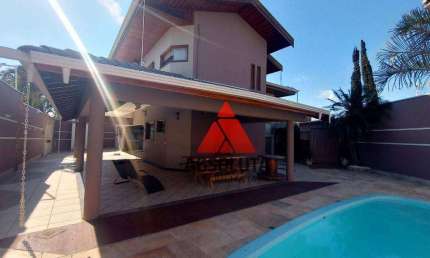 Casa com 3 dormitórios para alugar, 381 m² por R$ 11.000/mês - Vila Nossa Senhora de Fátima - Americana/SP