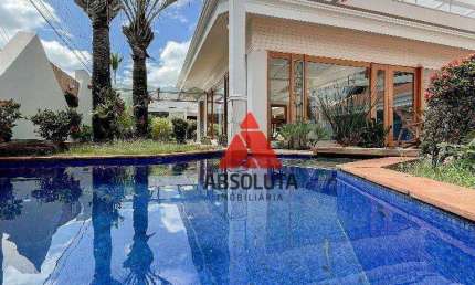 Casa com 4 dormitórios para alugar, 467 m² por R$ 12.000/mês - Iate Clube de Americana - Americana/SP