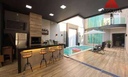 Casa com 3 dormitórios à venda, 180 m² por R$ 870.000,00 - Parque Nova Carioba - Americana/SP