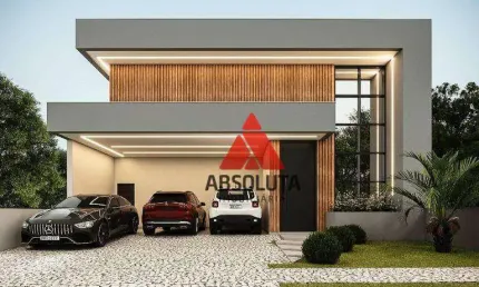 Casa com 3 dormitórios à venda, 207 m² por R$ 1.500.000,00 - Condomínio Solar das Esmeraldas - Nova Odessa/SP