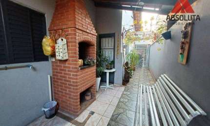 Casa com 3 dormitórios à venda, 134 m² por R$ 360.000,00 - Parque Nova Carioba - Americana/SP