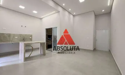 Casa nova com 3 dormitórios à venda, 130 m² por R$ 670.000 - Jardim Terramérica II - Americana/SP