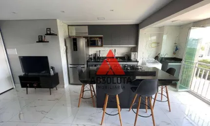 Apartamento com 2 dormitórios à venda, 55 m² por R$ 335.000,00 - Catharina Zanaga - Americana/SP