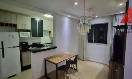 Apartamento com 2 dormitórios à venda, 51 m² por R$ 200.000,00 - Praia dos Namorados - Americana/SP