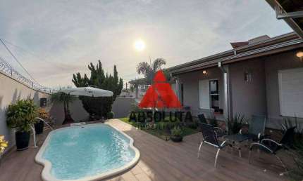 Casa com 3 suítes  à venda, 206 m² por R$ 970.000 - Jardim Maria Helena - Nova Odessa/SP