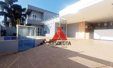 Casa com 3 dormitórios para alugar, 230 m² por R$ 10.000/mês - Loteamento Residencial Jardim dos Ipês Amarelos - Americana/SP