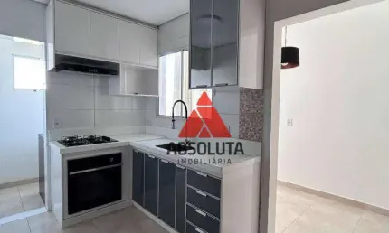 Apartamento com 2 dormitórios  - residencial athenas - parque residencial jaguari - americana/sp