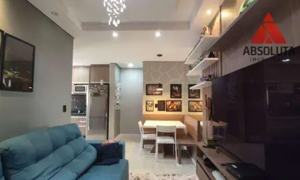 Apartamento com 2 dormitórios à venda, 69 m² por R$ 299.900,00 - Parque Residencial Jaguari - Americana/SP