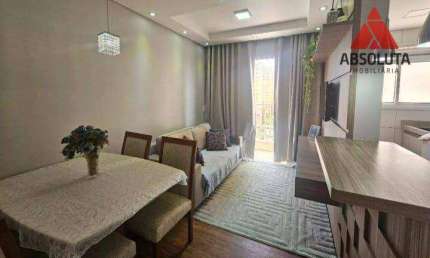 Apartamento com 2 dormitórios à venda, 49 m² por R$ 279.000,00 - Cariobinha - Americana/SP