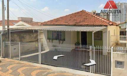 Duas casas e escritório em terreno de 350 m2 - Vila Galo - Americana
