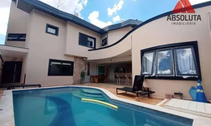 Casa com 4 dormitórios para alugar, 409 m² por R$ 12.500/mês - Jardim Imperador - Americana/SP