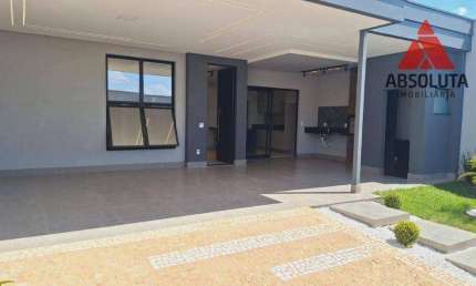 Casa nova com 3 dormitórios à venda, 177 m² por R$ 1.050.000 - Reserva Centenária - Santa Bárbara D'Oeste/SP