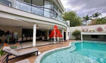 Casa com 4 dormitórios para alugar, 525 m² por R$ 19.000/mês - Jardim São José - Americana/SP