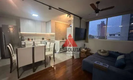 Apartamento com 2 dormitórios à venda, 67 m² por r$ 289.000,00 - centro - americana/sp