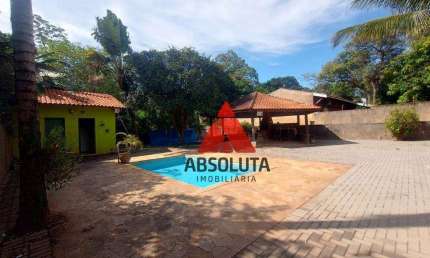 Casa com 2 dormitórios para alugar, 167 m² por R$ 3.000,00/mês - Chácaras Recanto Solar - Nova Odessa/SP
