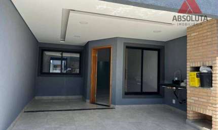 Casa com 3 dormitórios à venda, 96 m² por R$ 480.000 - Jardim Europa I - Santa Bárbara D'Oeste/SP
