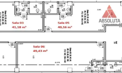 Sala para alugar, 184 m² por R$ 12.000/mês - Vila Frezzarim - Americana/SP