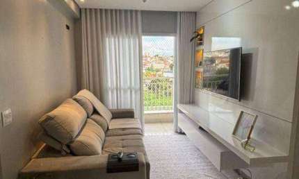 Apartamento com 2 dormitórios para alugar, 60 m² por R$ 2.990,00/mês - Jardim São Domingos - Americana/SP