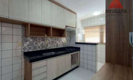 Apartamento com 2 dormitórios para alugar, 49 m² por R$ 1.300/mês - Santa Cruz - Americana/SP