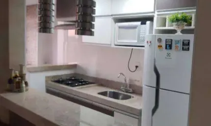 Apartamento com 2 dormitórios à venda, 50 m² por R$ 299.000,00 - Cariobinha - Americana/SP