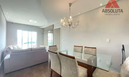 Apartamento MOBILIADO com 2 dormitórios para alugar, 65 m² por R$ 3.000/mês - Vila Galo - Americana/SP