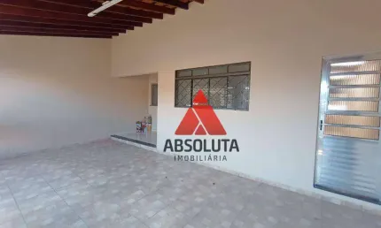 Casa com 3 dormitórios para alugar, 120 m² por R$ 1.748,36/mês - Antônio Zanaga - Americana/SP