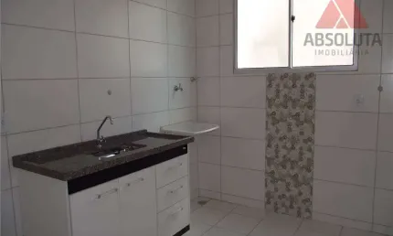 Apartamento com 2 dormitórios para alugar, 48 m² por R$ 1.132,00/mês - Loteamento Industrial Machadinho - Americana/SP
