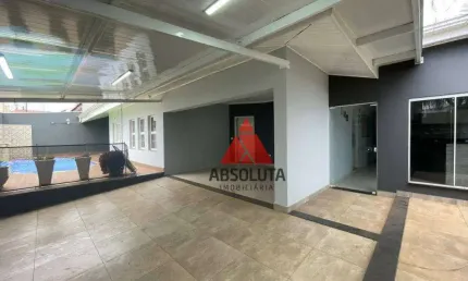 Casa com 3 dormitórios para alugar, 207 m² por r$ 5.500/mês - jardim ipiranga - americana/sp