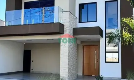 Imperdível: Sobrado de luxo com 3 suítes, piscina e área gourmet em condomínio no Residencial Central Parque, Salto-SP