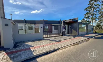 Linda casa geminada no bairro santa luzia  - tubarão sc