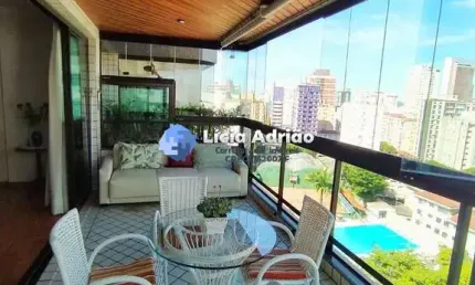 Apartamento com 4 quartos à venda na Rua Valdomiro Silveira, 10, Vila Rica, Santos