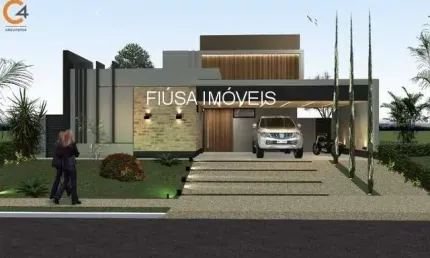 Casa em condomínio fechado com 3 quartos à venda na Avenida Luiz Eduardo Toledo Prado, 4100, Vila do Golf, Ribeirão Preto por R$ 1.611.435