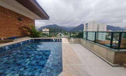 Cobertura com 4 quartos para alugar no Martim de Sá, Caraguatatuba 