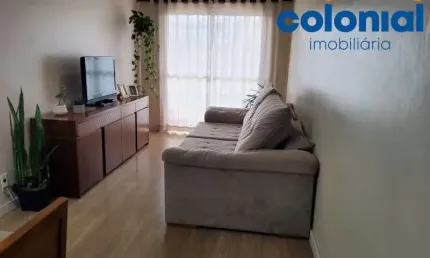 Lindo apartamento de 70 metros com 2 quartos no residencial atibaia, colonia