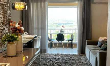 Apartamento à venda Resort Santa Angela, Engordadouro: 2 quartos, 1 suíte, 2 salas, 2 banheiros, 2 vagas, 82m² de área. Venha conferir!