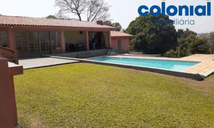 CHÁCARA NO BOM JARDIM COM 5000M² CASA TÉRREA, COM 3 DORMITÓRIOS 1 SUÍTE PISCINA POMAR HORTA.BOM JARDIM, JUNDIAÍ