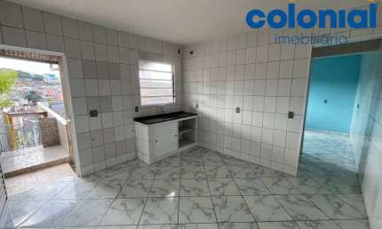 Casa para Locação na Vila Popular, Várzea Paulista-SP: 1 quarto, 1 banheiro, 32,00 m² de área.
