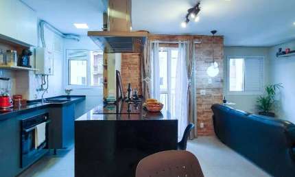 APARTAMENTO MOBILIADO COM 1 DORMITÓRIO SUÍTE NO GO MARAVILLE.