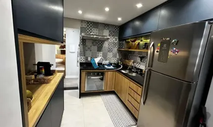 Apartamento (apartamento padrão) para venda, 2 dorm(s), 1 vaga(s), 57 m²