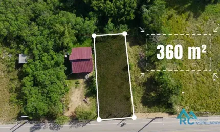 Terreno à venda na campos da limpa, zona rural, garopaba por r$ 255.000