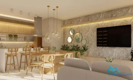 Apartamento com 3 quartos à venda na Rodovia João Joaquim da Silva, 001, Praia da Ferrugem, Garopaba por R$ 865.000