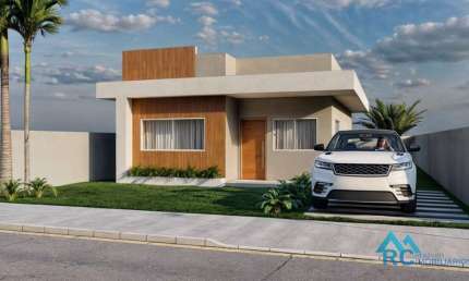 Casa com 2 quartos à venda na Esq. Con - Rua do Rafa, Rua Projetada 2, 588, Povoado de Nova Brasília, Imbituba por R$ 480.000