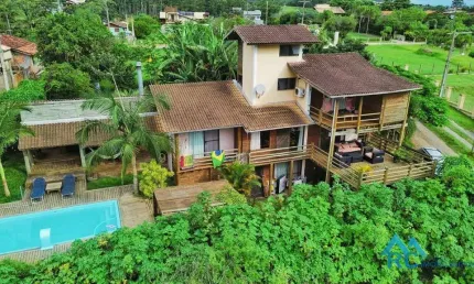Casa com 4 quartos à venda na Estrada Geral da Ibiraquera, 01, Ibiraquera, Imbituba por R$ 1.400.000