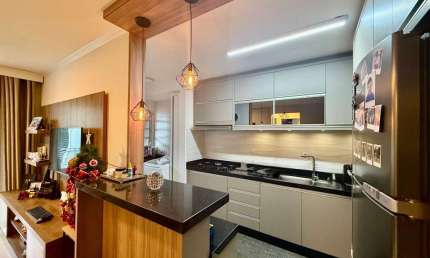 Apartamento com 2 quartos à venda na Rua Idivaldo Horácio da Silveira, 536, Ipiranga, São José por R$ 445.000