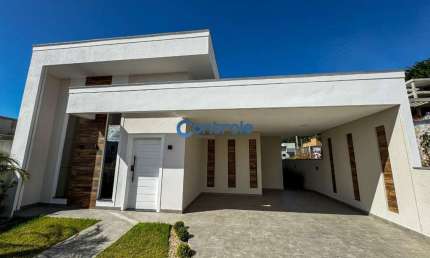 Casa em condomínio fechado com 3 quartos à venda na Campeche, 149, Bela Vista, Palhoça por R$ 725.000