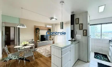 Apartamento com 2 quartos à venda na Rua Jaime Estefano Becker, 534, Areias, São José por R$ 385.000