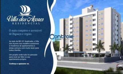 Apartamento com 2 quartos à venda na Simão Ludwig, 105, Rio Caveiras, Biguaçu por R$ 357.340