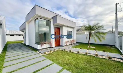 Casa com 3 quartos à venda na Fidencio Turnes, 1, Guarda do Cubatão, Palhoça por R$ 590.000